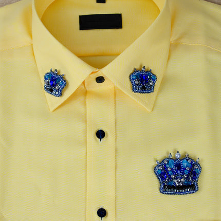 Beadwork kit for creating brooch "Crown"