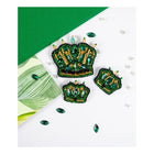 Beadwork kit for creating brooch 