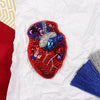 Beadwork kit for creating brooch "Heartbeat"