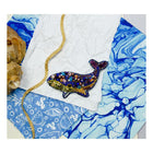 Beadwork kit for creating brooch 