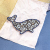 Beadwork kit for creating brooch "Decoration Blue whale (Decoration)"
