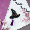 Beadwork kit for creating brooch "Witchcraft business"