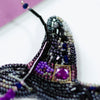 Beadwork kit for creating brooch "Witchcraft business"