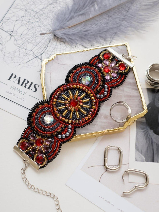 DIY Beaded Bracelet Kit "Arabesque - 2"