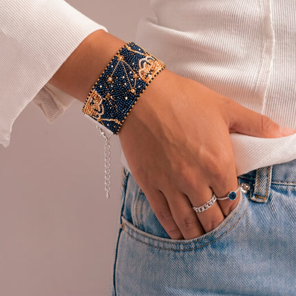 DIY Beaded Bracelet Kit "Beauty of the Stars"