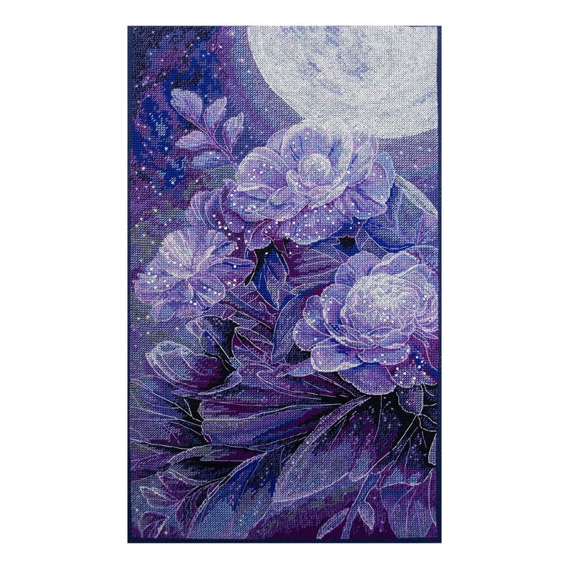 DIY Cross Stitch Kit "Colors of the night" 9.1x16.1 in