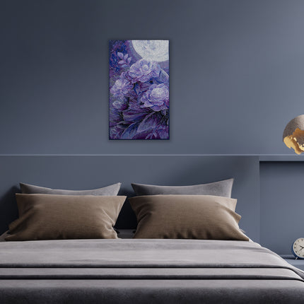 DIY Cross Stitch Kit "Colors of the night" 9.1x16.1 in