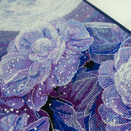 DIY Cross Stitch Kit "Colors of the night" 9.1x16.1 in
