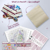 DIY Cross Stitch Kit "Roundabout" 7.9x9.1 in