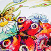 DIY Cross Stitch Kit "Summer wreath" 11.4x11.4 in