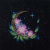 DIY Cross Stitch Kit "Moonlight geometry" 11.4x11.4 in