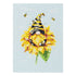 DIY Cross Stitch Kit "Beekeeper" 11.8x8.7 in