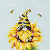 DIY Cross Stitch Kit "Beekeeper" 11.8x8.7 in