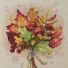 DIY Cross Stitch Kit "Autumn moment" 12.2x12.8 in