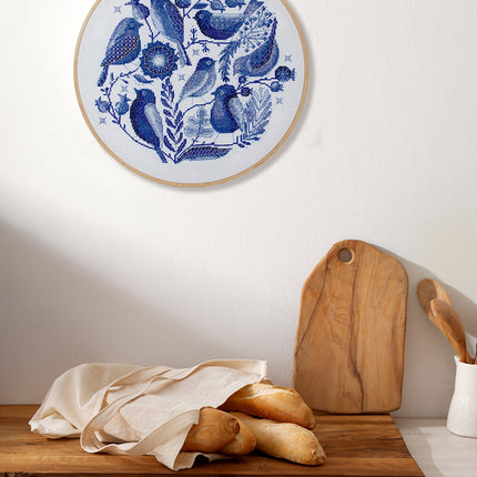 DIY Cross Stitch Kit "Wind melody" 11.0x10.2 in