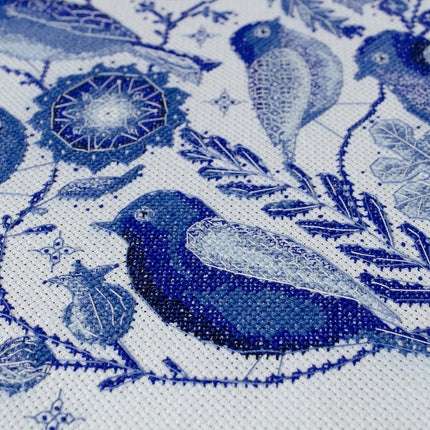 DIY Cross Stitch Kit "Wind melody" 11.0x10.2 in