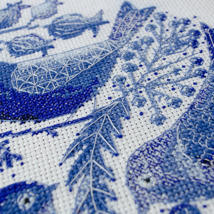 DIY Cross Stitch Kit "Wind melody" 11.0x10.2 in