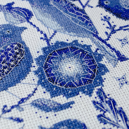 DIY Cross Stitch Kit "Wind melody" 11.0x10.2 in