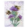 DIY Cross Stitch Kit "Hunting for nectar" 10.6x14.2 in