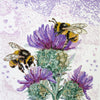 DIY Cross Stitch Kit "Hunting for nectar" 10.6x14.2 in