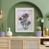 DIY Cross Stitch Kit "Hunting for nectar" 10.6x14.2 in