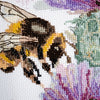 DIY Cross Stitch Kit "Hunting for nectar" 10.6x14.2 in