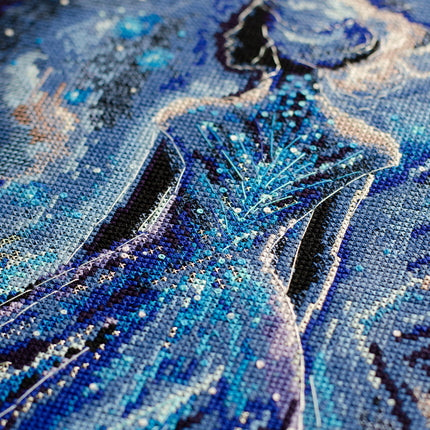 DIY Cross Stitch Kit "Keeper of dreams" 9.8x16.9 in