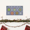 DIY Cross Stitch Kit "Holiday mood" 15.7x8.7 in