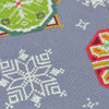 DIY Cross Stitch Kit "Holiday mood" 15.7x8.7 in