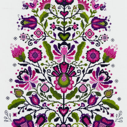DIY Cross Stitch Kit "Tree of life" 10.6x14.6 in