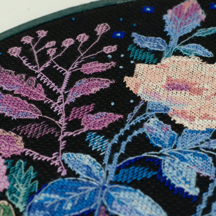 DIY Cross Stitch Kit "Night euphoria" 11.8x11.8 in