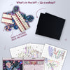 DIY Cross Stitch Kit "Night euphoria" 11.8x11.8 in