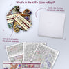 DIY Cross Stitch Kit "In search of a holiday" 7.5x7.5 in