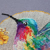 DIY Cross Stitch Kit "Bird of paradise" 9.1x9.4 in