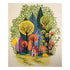 DIY Cross Stitch Kit "Cozy in the forest" 12.6x16.1 in