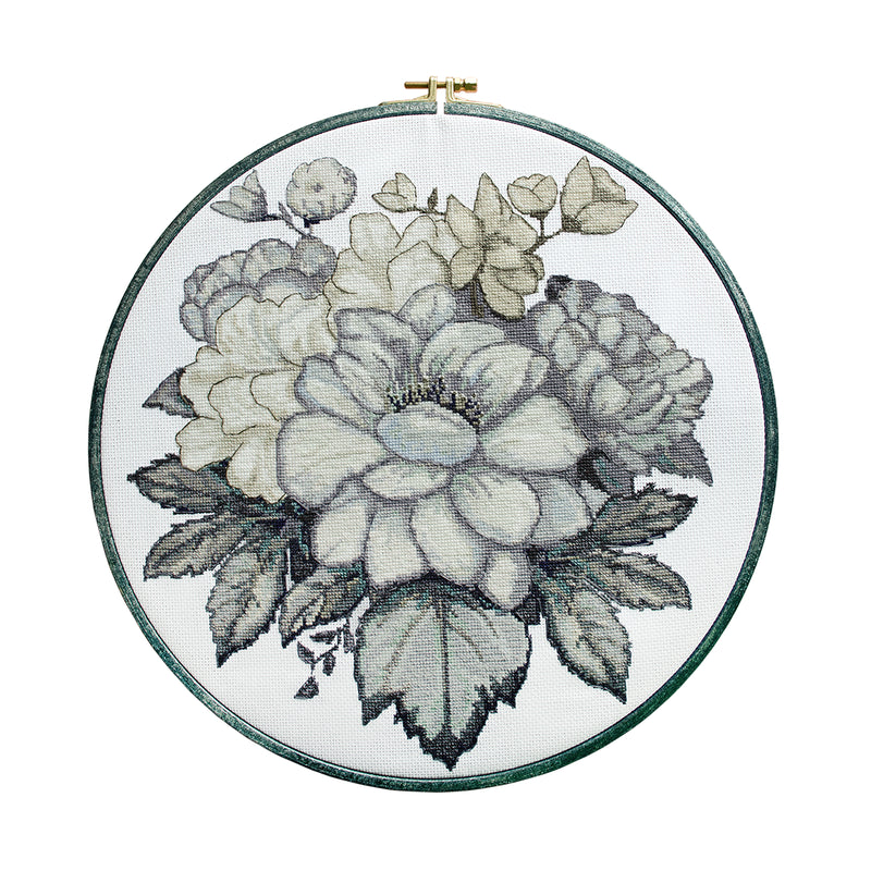 DIY Cross Stitch Kit "Cold touch" 11.0x11.0 in