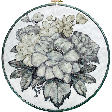 DIY Cross Stitch Kit "Cold touch" 11.0x11.0 in