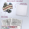 DIY Cross Stitch Kit "Cold touch" 11.0x11.0 in