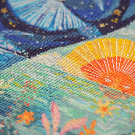 DIY Cross Stitch Kit "Spring equinox" 10.6x13.4 in