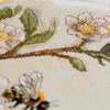 DIY Cross Stitch Kit "Honey colors" 9.4x9.4 in