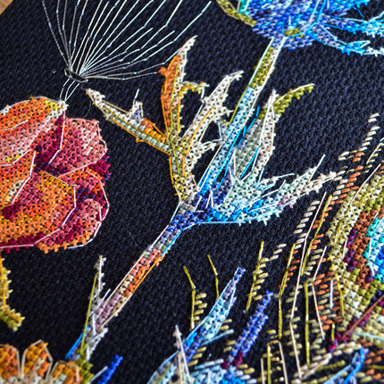 DIY Cross Stitch Kit "Remembering" 8.7x11.8 in