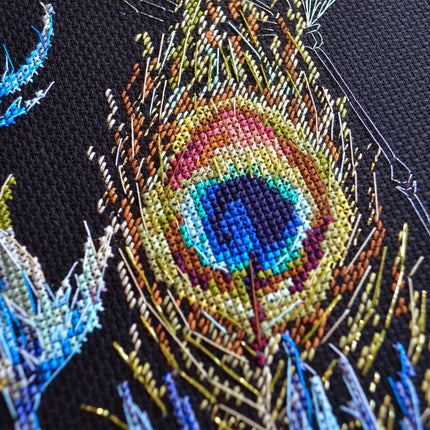 DIY Cross Stitch Kit "Remembering" 8.7x11.8 in