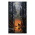 DIY Cross Stitch Kit "Forest guard" 9.4x16.5 in