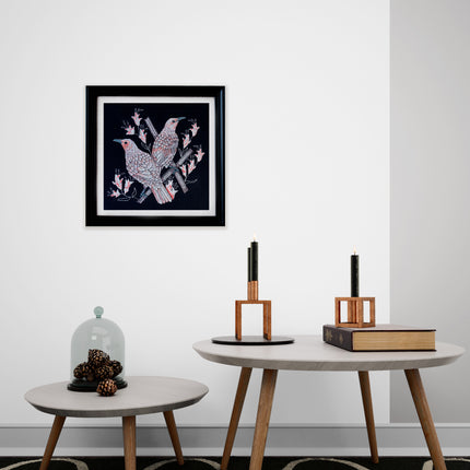 DIY Cross Stitch Kit "In mind" 11.4x11.4 in