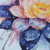 DIY Cross Stitch Kit "Shining lotus" 9.4x9.4 in