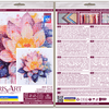 DIY Cross Stitch Kit "Shining lotus" 9.4x9.4 in