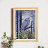 DIY Cross Stitch Kit "Dense forest" 11.0x16.9 in