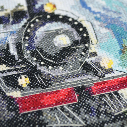 DIY Cross Stitch Kit "Eastern Express" 8.3x12.2 in