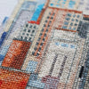 DIY Cross Stitch Kit "Big city life" 9.8x19.7 in