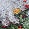 DIY Cross Stitch Kit "Hot day" 7.9x7.9 in